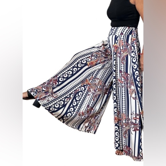 Gracia High-waist wide pant. Size S. - Picture 4 of 15